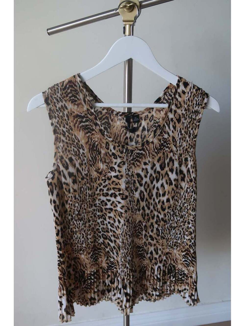 Mixed Leopard Print Tank